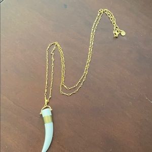 Stella & Dot Sahara Horn Necklace